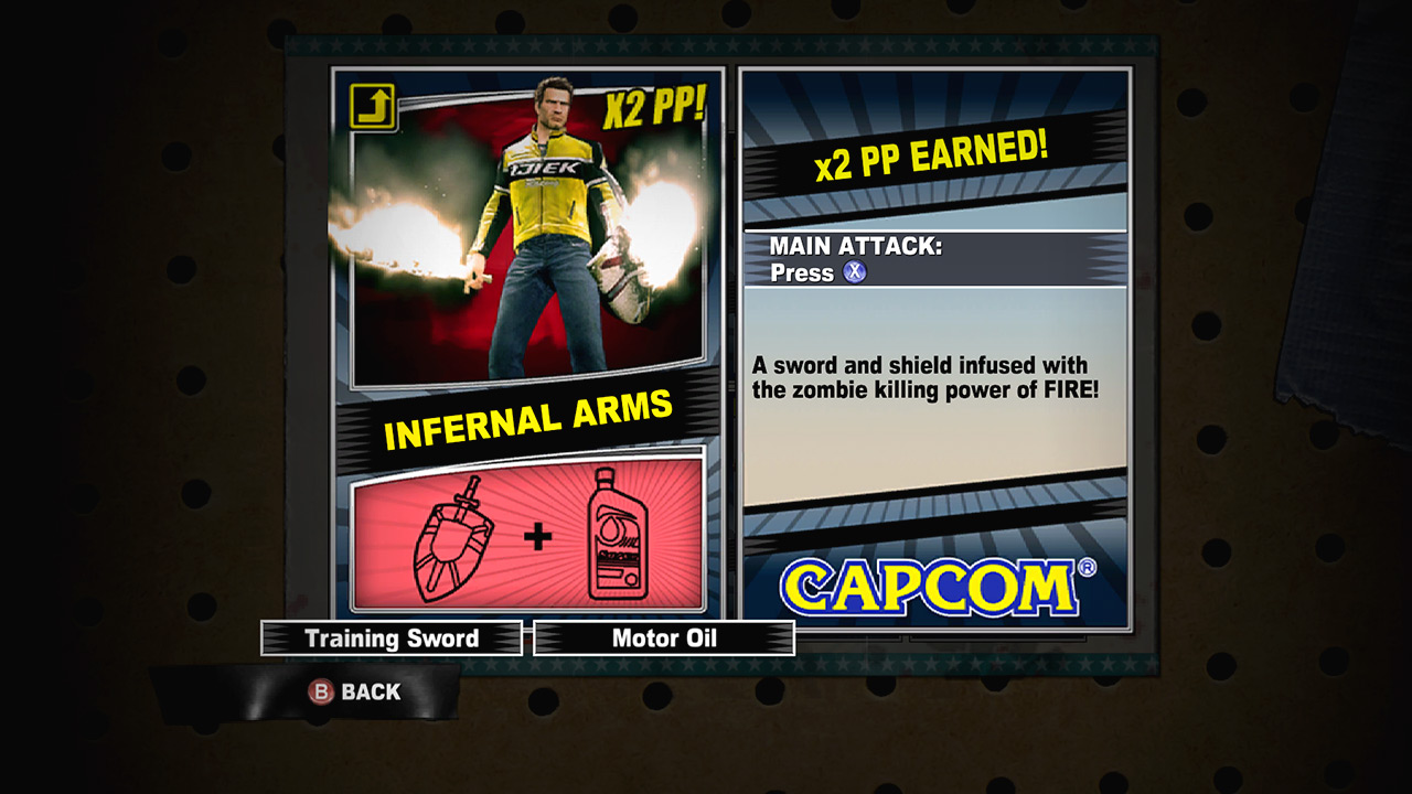 ProGamers Gathering Dead Rising 2 Combo Weapons list 3
