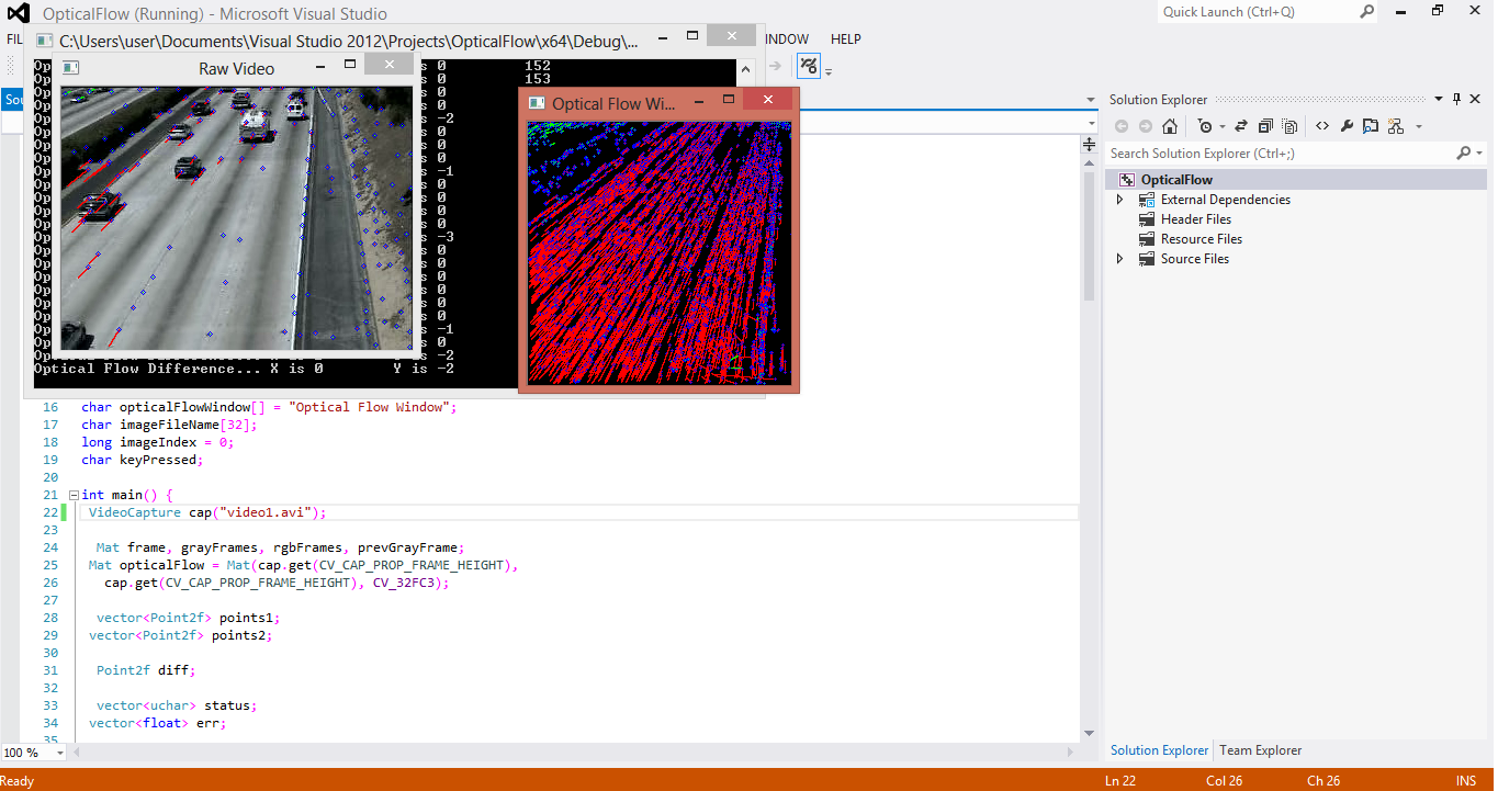 OpenCV with C++