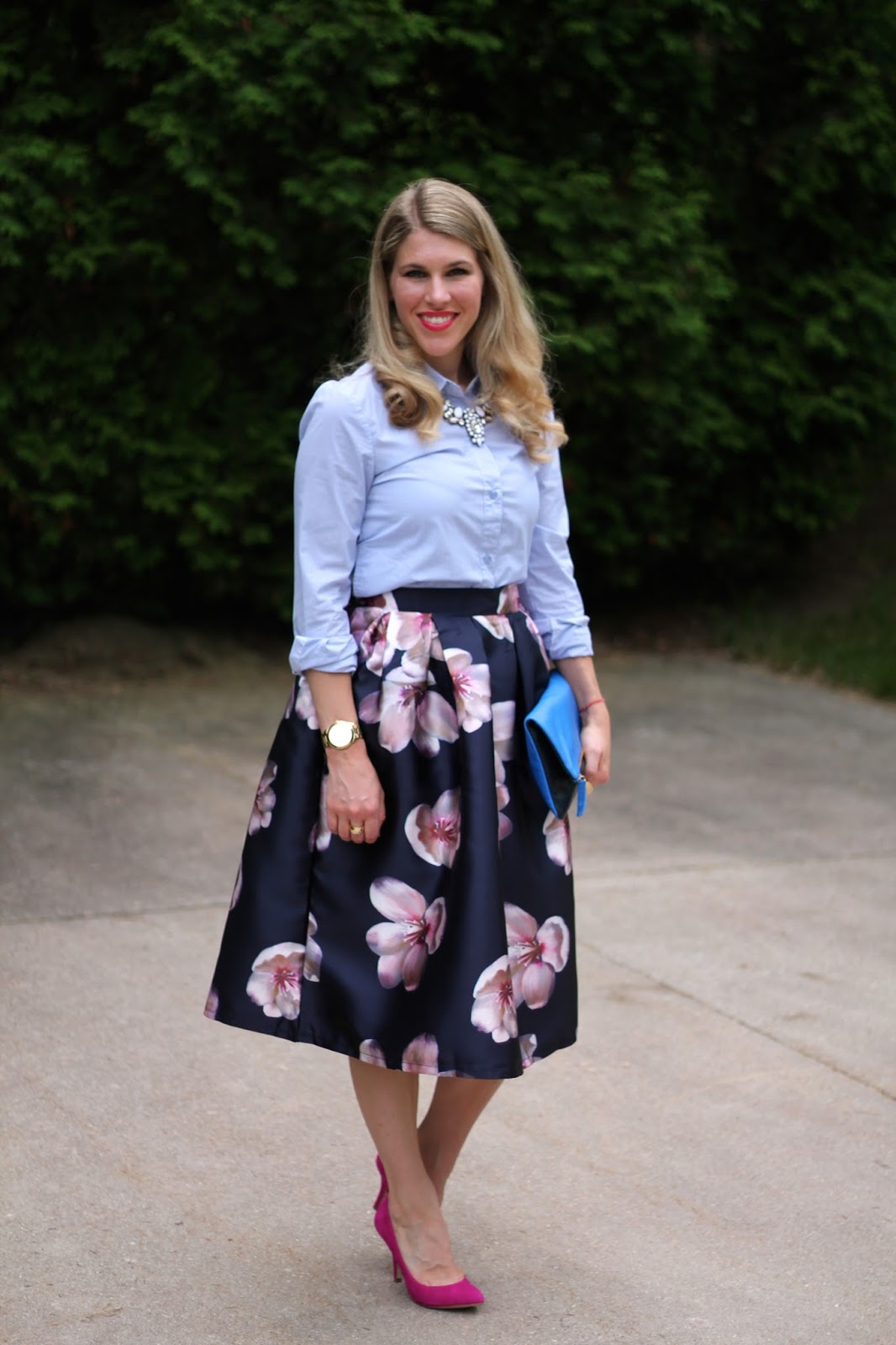 Confident Twosday: Floral Skirt