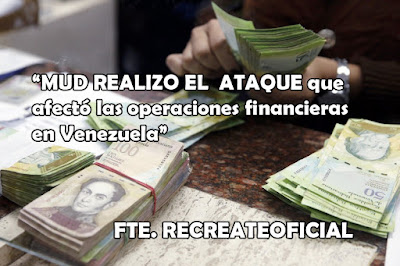 REALIZO EL ATAQUE que afectó las operaciones financieras en el país. REALIZO EL ATAQUE que afectó las operaciones financieras en el país1