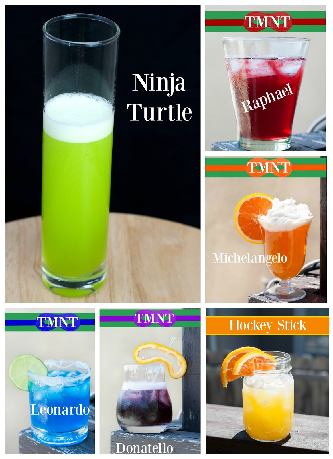 Ninja Turtle Cocktail - A Year of Cocktails