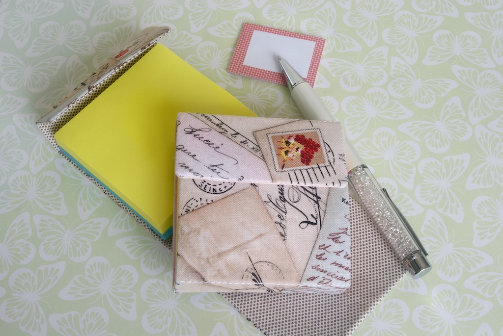 Stitching Notes Postit Note Cover
