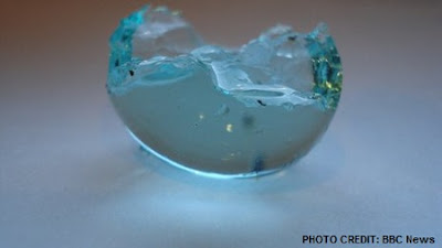 Blue Jelly-Like Spheres Fall From Sky in Dorse 2012