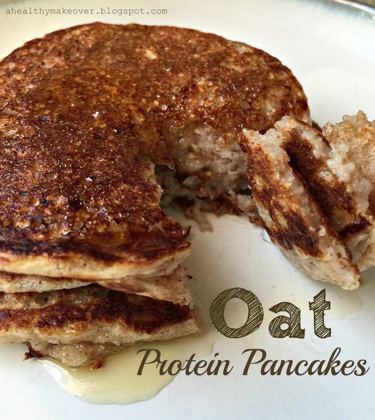 A Healthy Makeover Oatmeal Protein Pancakes