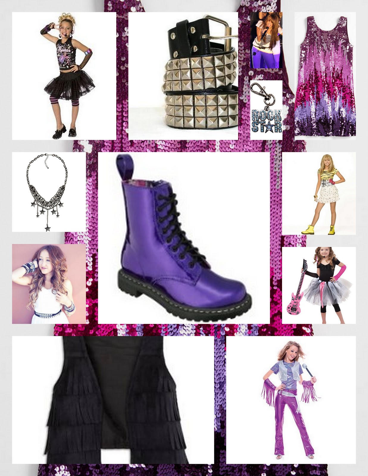 Little Girls Hairdos: Rock Star Costume Inspiration