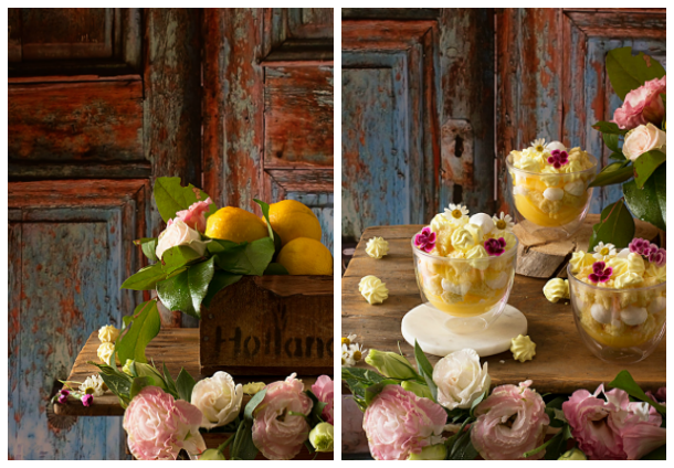 Tarta de limón en vasitos de Webos Fritos