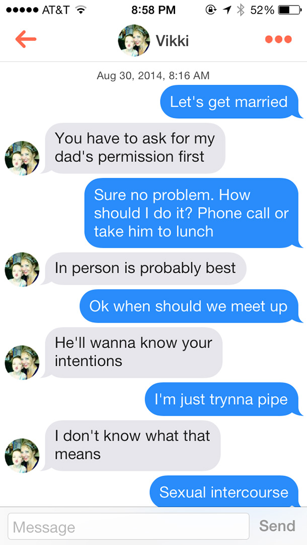 10 Funny Tinder Pick-Up Lines and Jokes You Should Definitely Try