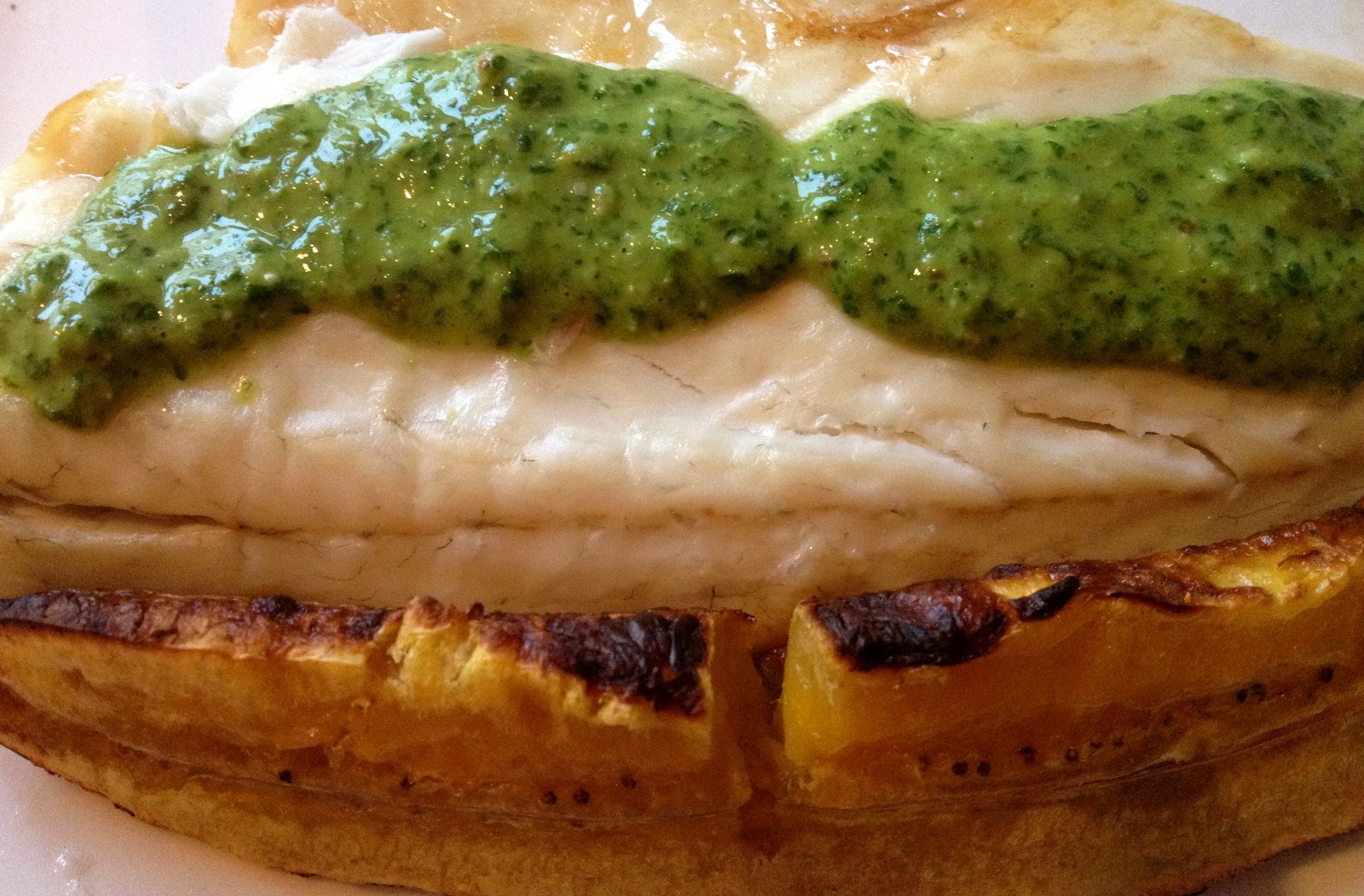 Shop.Make.Eat Fish with coriander pesto
