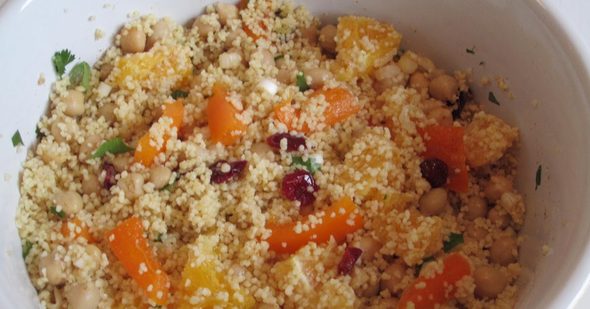 Moroccan Couscous and Orange Salad