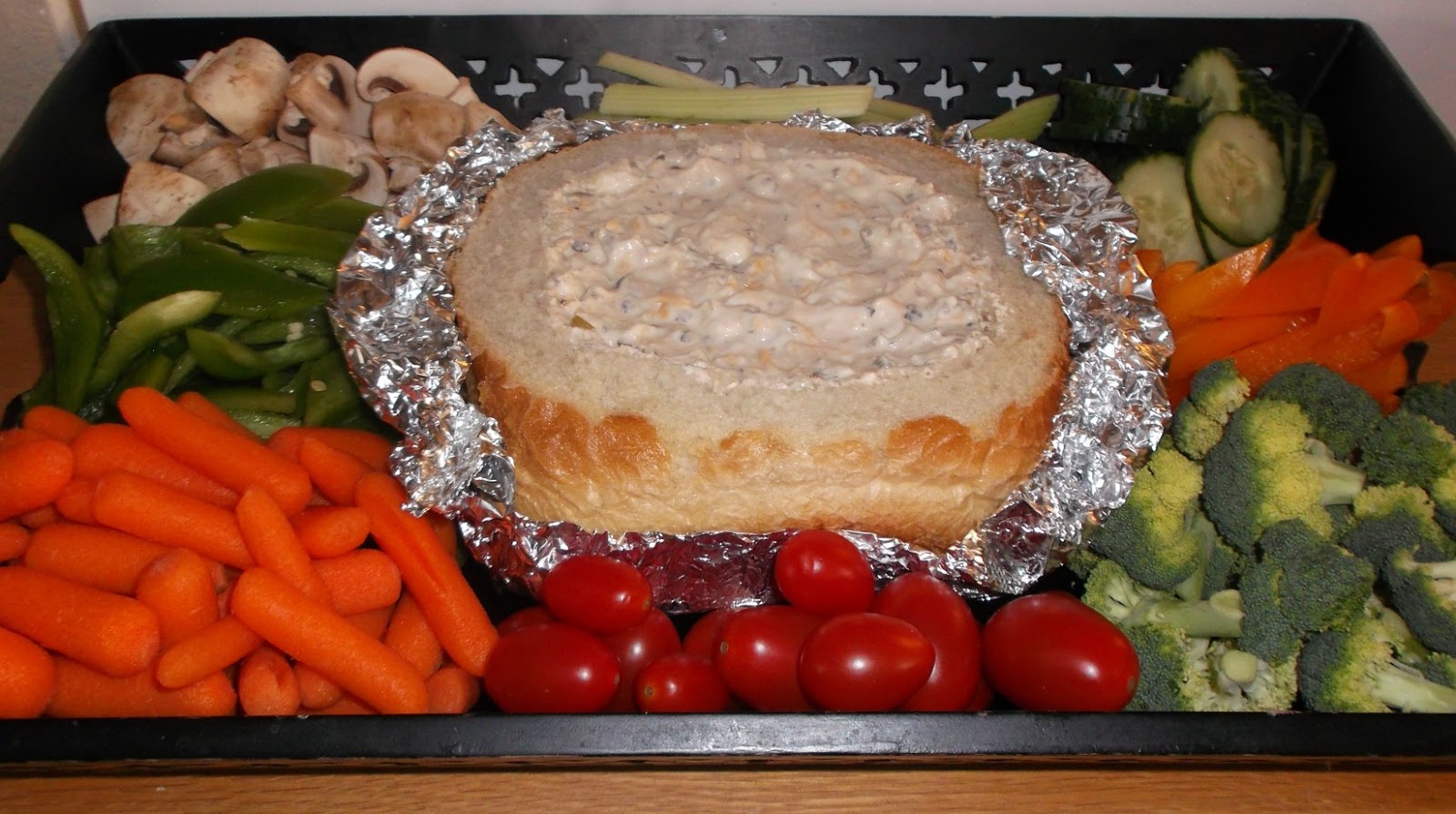 living a cottage life Family Recipes Cheese Dip Bread Bowl