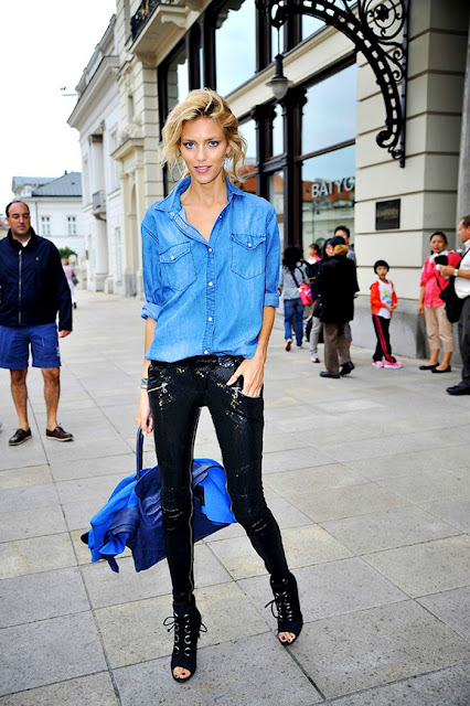 Vie By V: How To Style A Denim Shirt