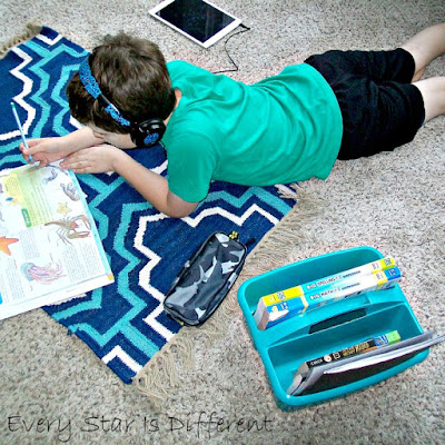 The school book caddy