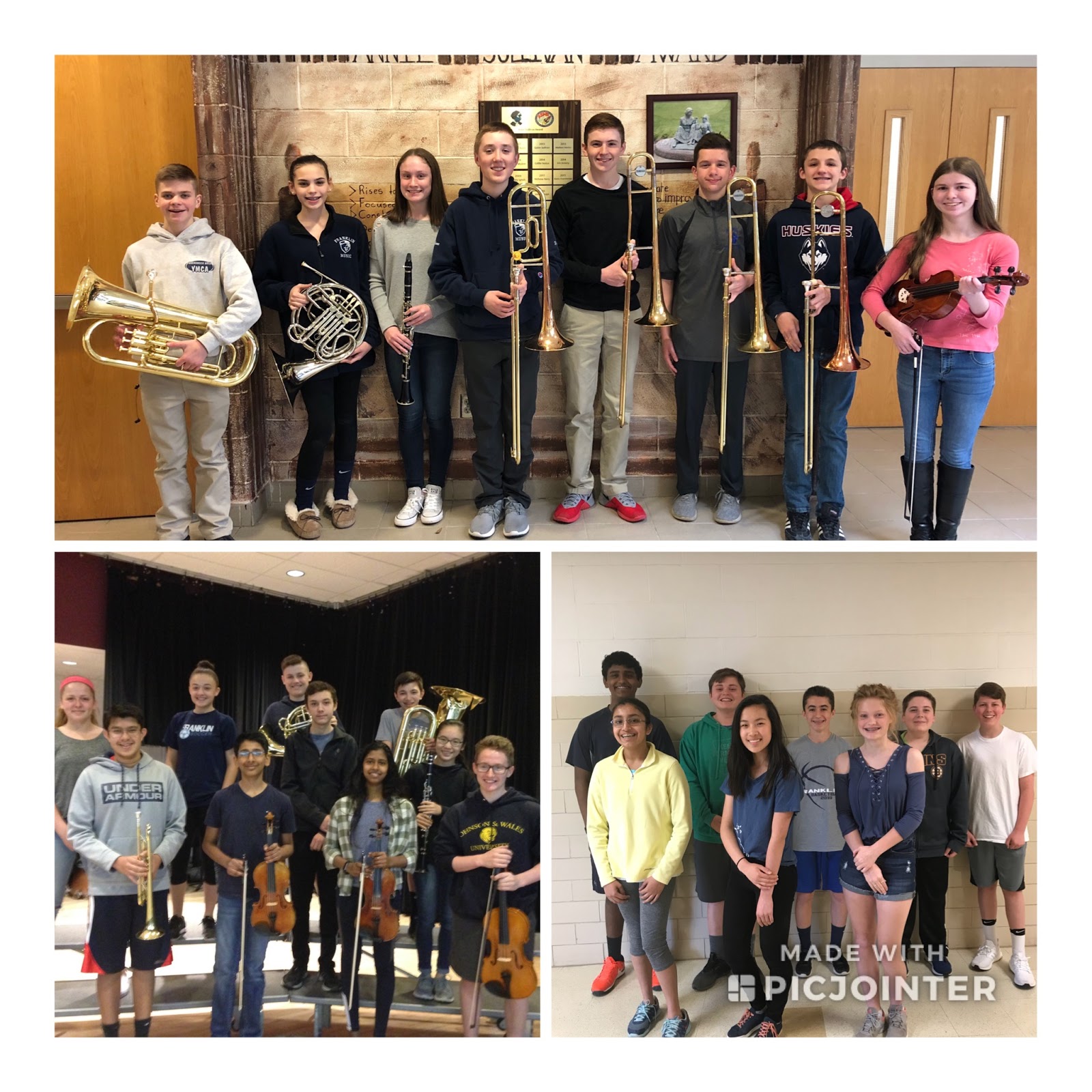 Franklin matters 27 franklin middle school music students perform with