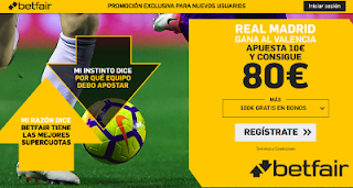 betfair supercuota Real Madrid gana al Valencia 3 abril 2019 betfair supercuota Real Madrid gana al Valencia 3 abril 2019