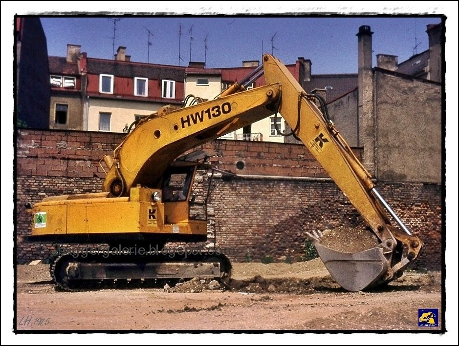 Bagger Galerie Construction Machines: Weserhütte HW 130 Hydraulikbagger ...
