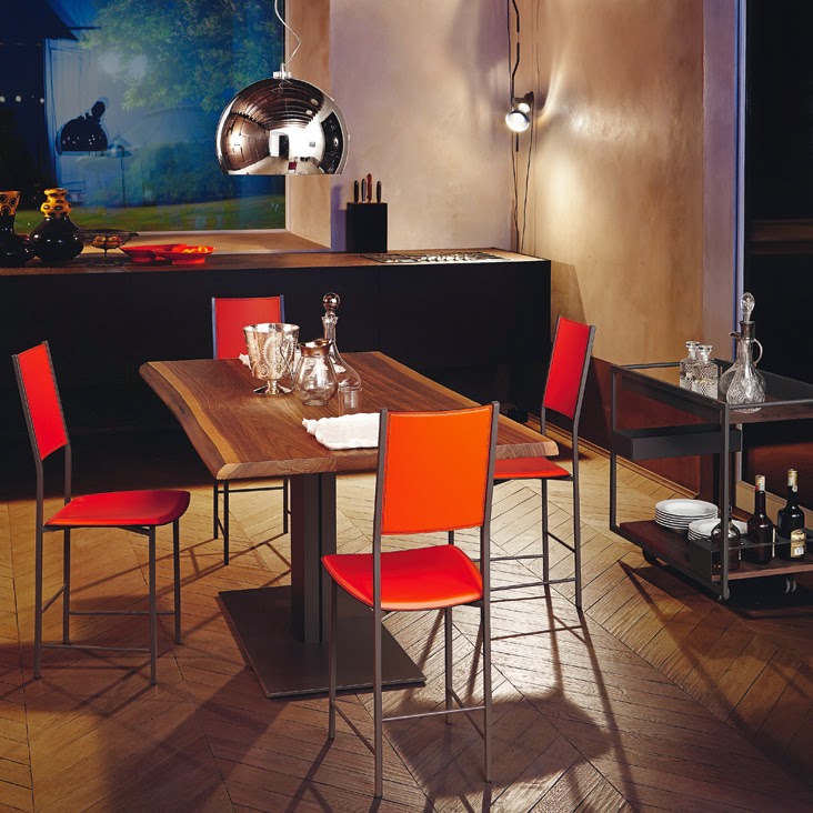 Walnut table - Cattelan Italy Wood Table - Elvis Wood
