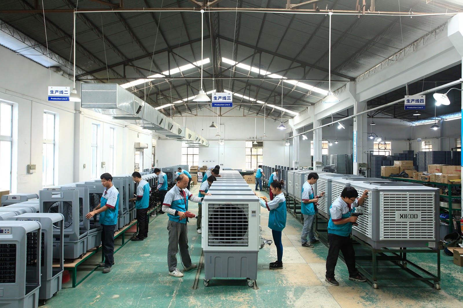 China Industrial & Portable Evaporative Swamp Air Coolers Manufacturer,