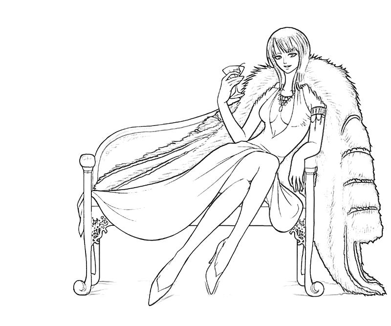 One Piece Nico Robin Nice | How Coloring