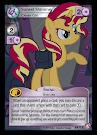 My Little Pony Sunset Shimmer, Clever Girl Absolute Discord CCG Card