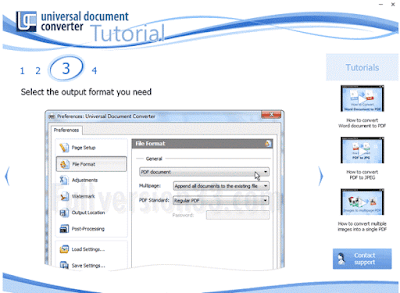 UNIVERSAL DOCUMENT CONVERTER V6.7 اقوى برنامج لتحويل أي مستند نصي الى صيغ مستندات أخرى مرفق بأحدث اصدار مع التفعيل بالسيريال
