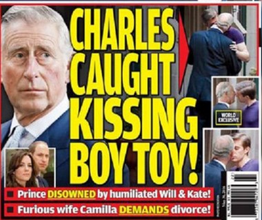 O Príncipe Charles é Uma Bichona, diz Globe Magazine