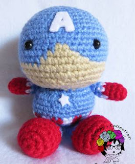 PATRON GRATIS CAPITAN AMERICA AMIGURUMI 38316