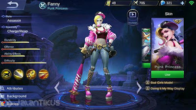 Hero Fanny Mobile Legends Hero Fanny Mobile Legends