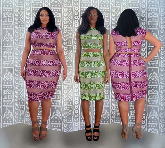 African print style dresses for plus size women rue114
