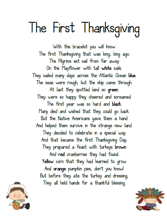 Connecting the Puzzle with Mrs. Britt: The First Thanksgiving with the ...