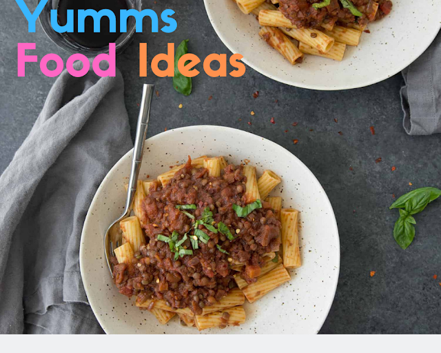 Eggplant Lentil Bolognese Yumms Food Ideas