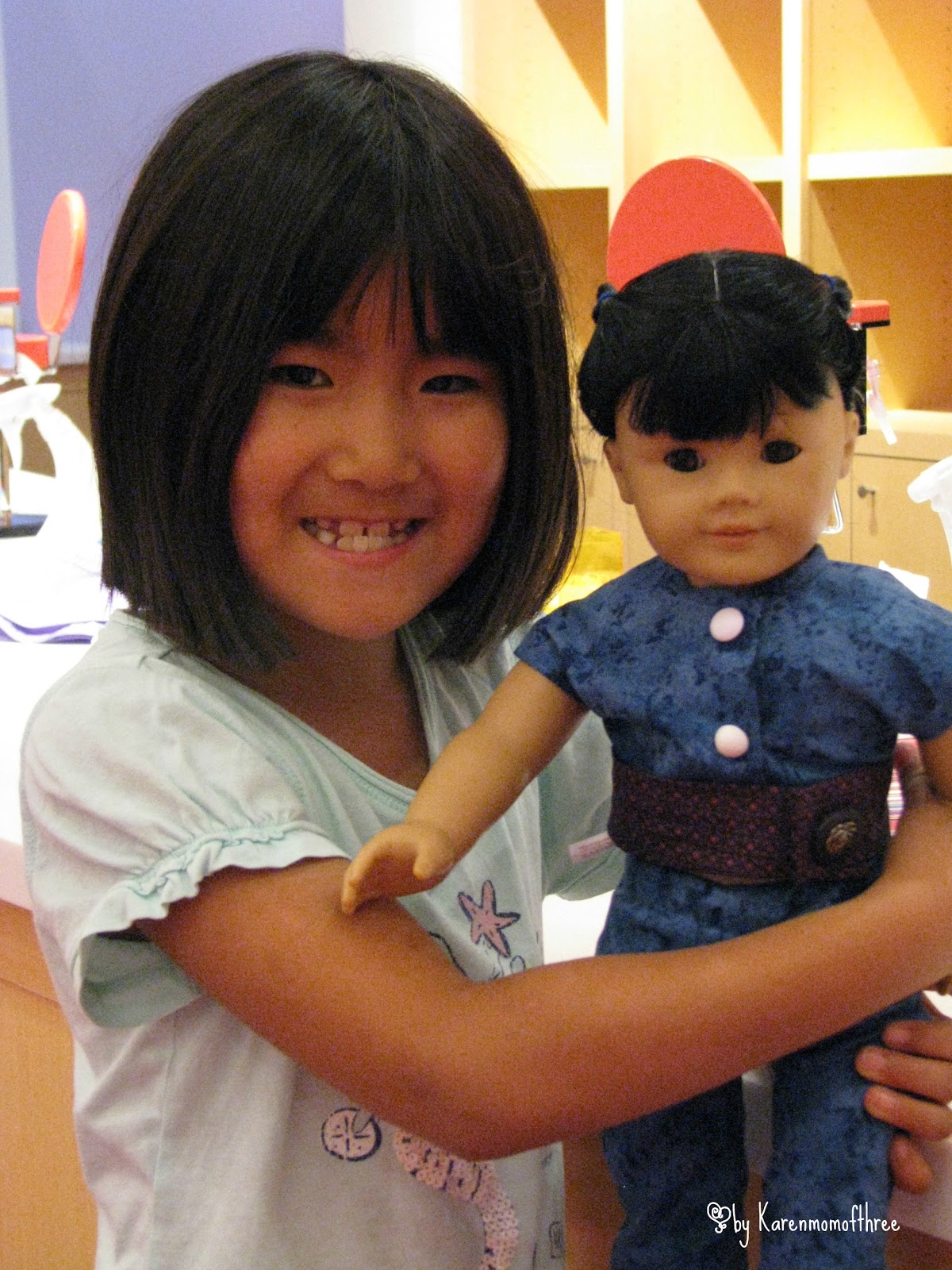 Karen Mom of Three's Craft Blog New Seattle American Girl Doll Store
