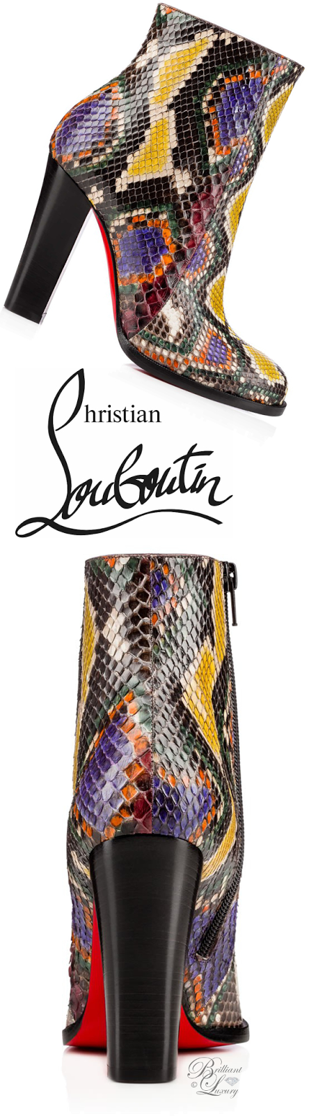 Brilliant Luxury by Emmy DE ♦ Christian Louboutin Adox Python Palette FW 2016