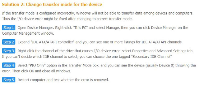 Mengubah mode transfer pada perangkat flashdisk Mengubah mode transfer pada perangkat flashdisk