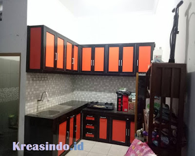 aftar Harga Kitchen Set Alumunium dan model Terbaru
