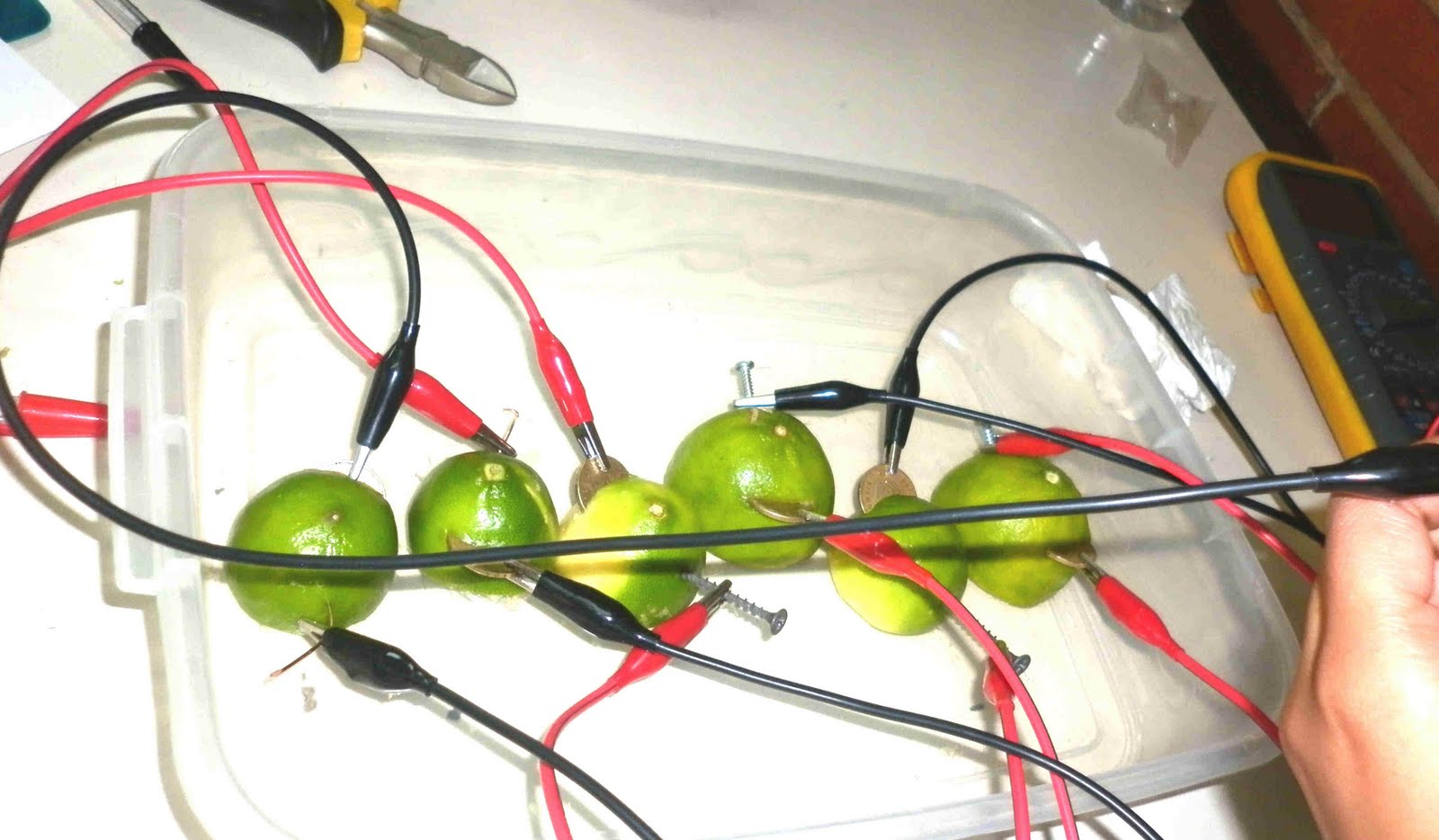 BATERIA DE LIMON BATERIA DE LIMON