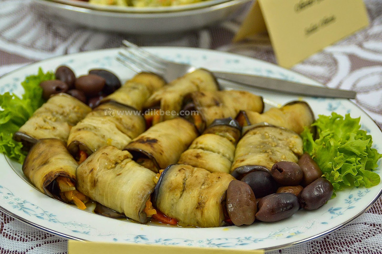 Rulet iz Baklazhanov s Gribami ( Eggplant Rolls with Mushrooms ) Makanan Rusia Yang Sedap | Lunch Bersama Media