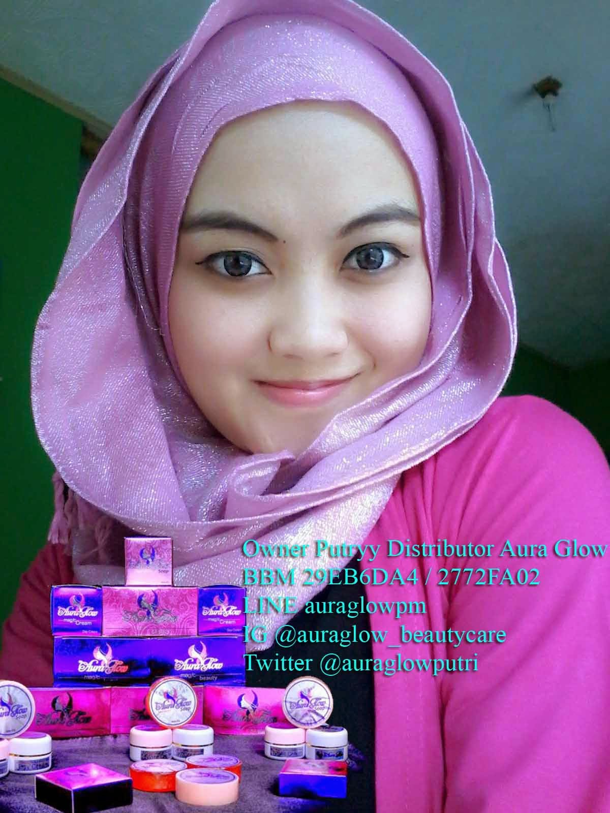 Cream Pemutih Wajah Yang Aman dan BerBPOM Aura Glow