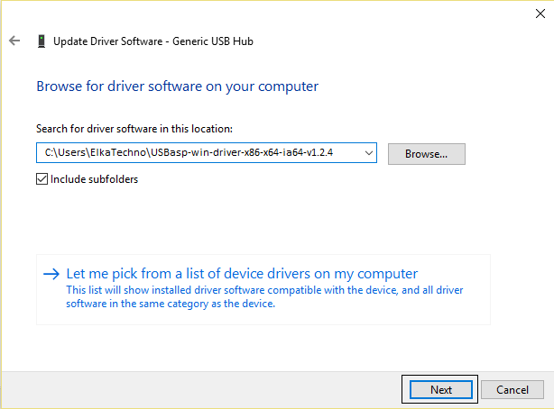 Cara Menginstall USBasp pada Windows 10