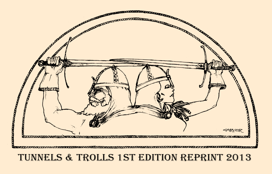 Trollish Delver Observations from first edition Tunnels and Trolls