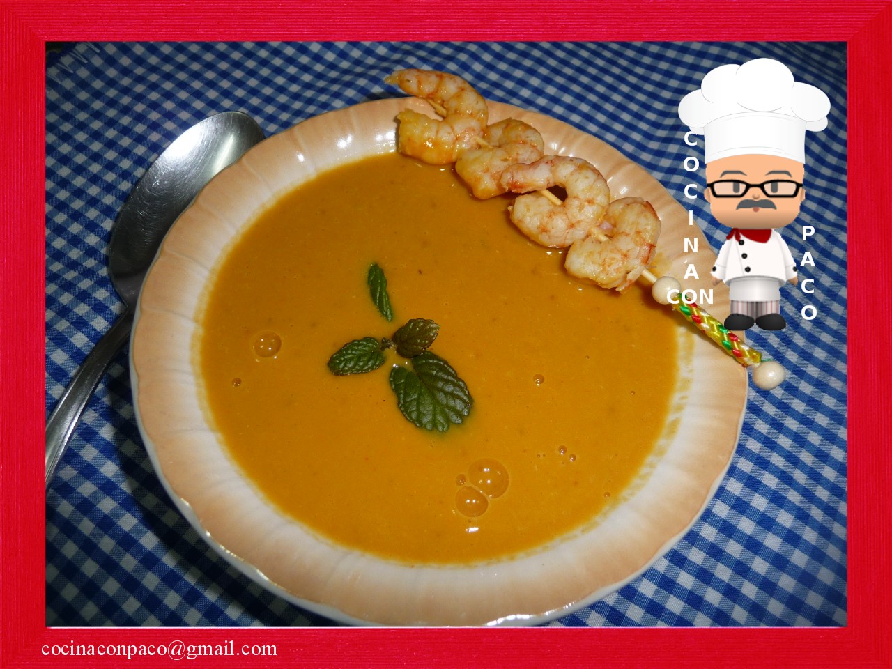 Bisque de gambas