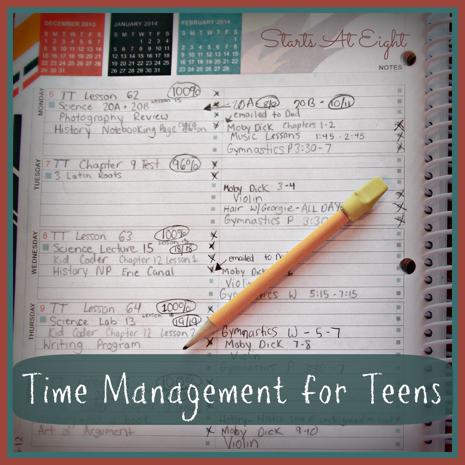 How to teach Time management abilities to teens Time Management