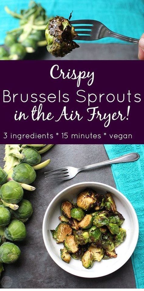 Perfect Air Fryer Brussels Sprouts