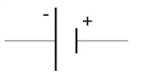 Source Symbol - Battery Single Cell