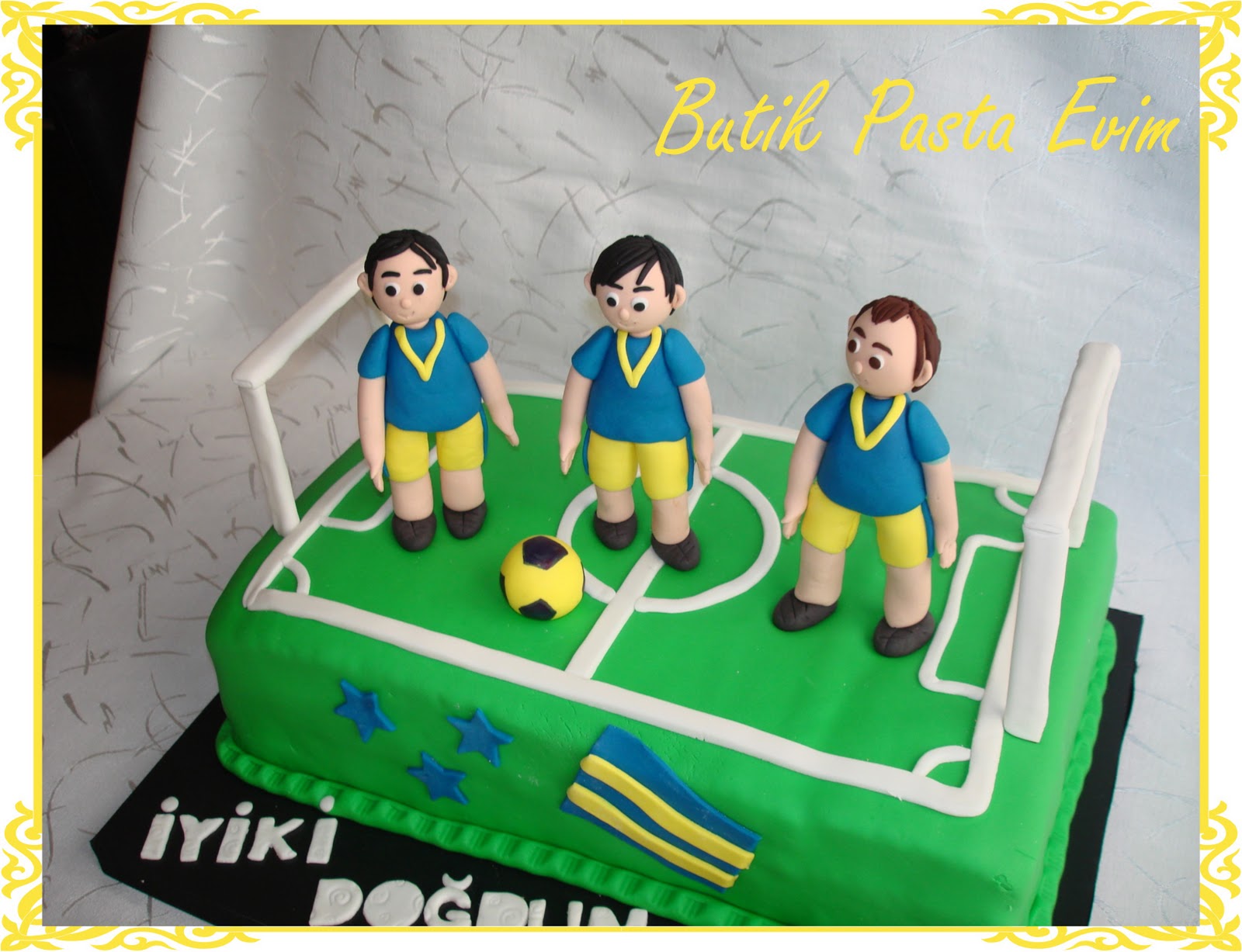 BUTİK PASTA EVİMDENİZLİ Fenerbahçe PastasıBarkın…