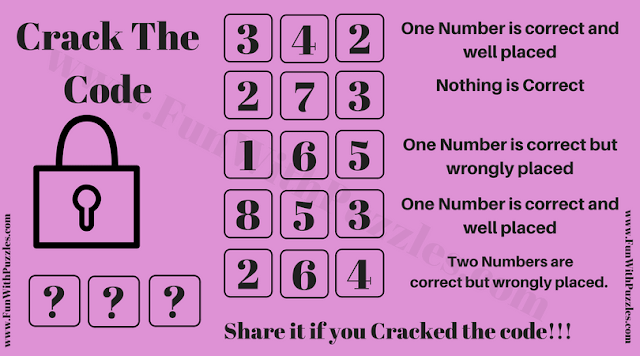 Are you really a Code Cracker? | Crack the Code 3-Digit Puzzle