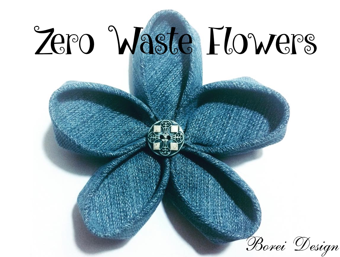 jeans with flower design