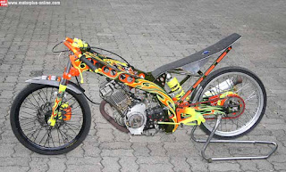Modifikasi Drag Style Satria FU Modifikasi Drag Style Satria FU