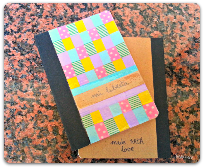 Tea Party Rosa 2014 washi libreta colaboracio?n