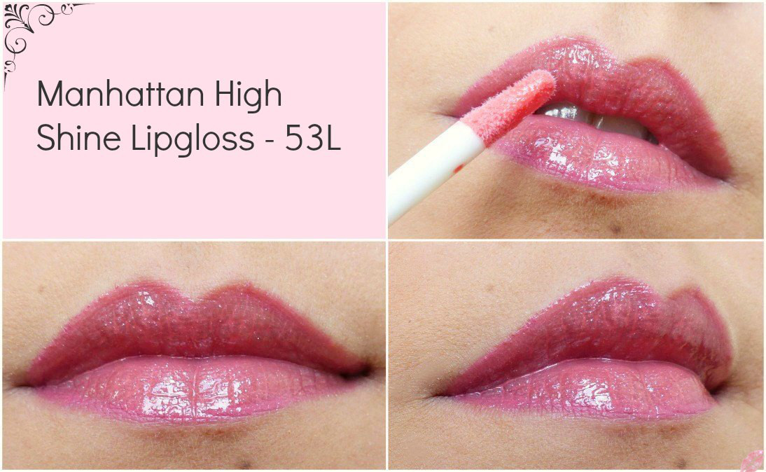 [Lips] Manhattan High Shine 53L und Sweet & Tasty Lipgloss 59K TiaMel