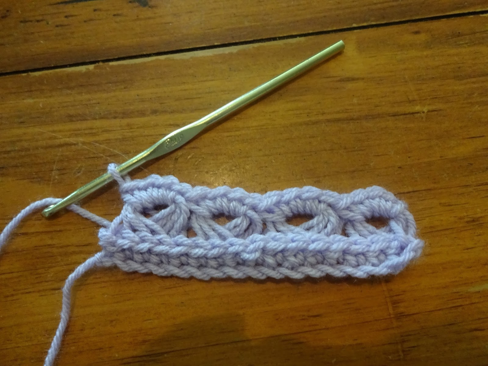 Broomstick Lace Photo Tutorial